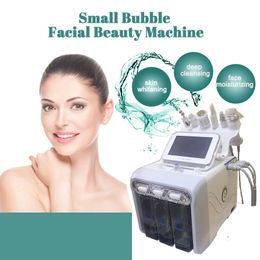 Multifunctional Ultrasonic RF Aqua Skin Scrubber Dermabrasion Smart Facial Cleaning Beauty Machine