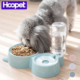 HOOPET Bottle for Water Pet Dog Bowls Dogs Small Large Puppy Cat Drinking Bowl Dispenser Feeder Product 210615