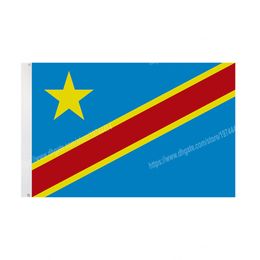 CONGO Flags National Polyester Banner Flying 90*150cm 3*5ft Flag All Over The World Worldwide Outdoor can be Customised