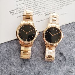 Hot Selling Mens Watch 36mm Womens Watches 32mm Quartz Fashion Simple d&w Rose Gold Daniel's Wristwatches