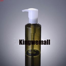 Wholesale 300pcs/lot Capacity 150ml Empty PET Green Bottle For Discharge Make Up Oil Cosmetic Packaging XJI39good qty