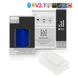 Super ELM327 Mini Bluetooth V2.1 Works On Android Tourque Auto Car OBD2 Car Diagnostic Scan Tool