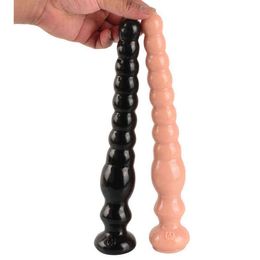 NXY Anal sex toys Silicone Butt Plug Bead Long Tentacle Wand Tunnel Massager Tail Trainer Prostate Massage Colon Erotic Anal Dildo Unisex Toy 1123