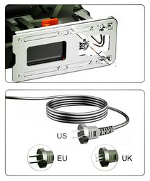 850W Laser Jig saw Electric 5 Variable Speed for Woodworking Electrical 110V/220V Cutting Metal Wood Aluminium