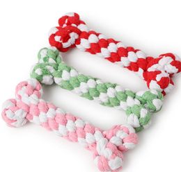 2021 Dog Toys new Chews bone ropes pet dog toys Colour bone type Colour bone type Pet Puppy Chew toy 17 cm