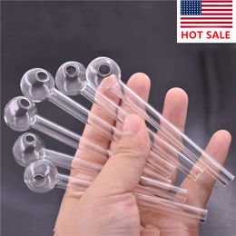 4inch Handcraft Pyrex Glass Oil Burner Pipe cheapest cheapest Mini Smoking Hand Pipes Thick Glass Pipe wholesale