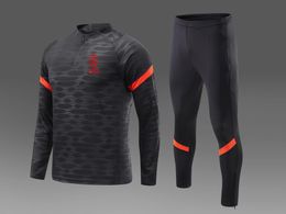 Stade de Reims men's Tracksuits outdoor sports suit Autumn and Winter Kids Home kits Casual sweatshirt size 12-2XL