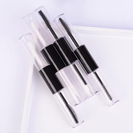 empty clear lipstick tubes Australia - Storage Bottles & Jars 1Pc Double Head Empty Lip Gloss Tubes Clear Lipstick Packaging Container DIY Makeup Packing