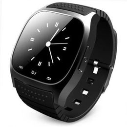 Authentic M26 Smart Bluetooth Watch with LED Display Barometer Alitmeter Music Player Pedometer Smartwatch for Android IOS Mobile Phone with Retail Box