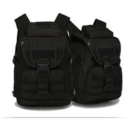 Outdoor Bags Black Tactical Backpack 40L Military Army Trekking Sport Travel Rucksack Camping Hiking