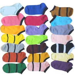 home Cotton Slippers Love Pink Anklet Girls Sexy Hosiery Short Sock Summer Lady Black Green Ankle SocksZWL257