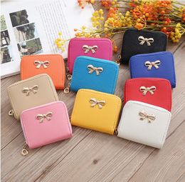 Leather Coin Purse Women Small Change Pocket Card Holder Lady Elegant Mini Fahion Wallet Money Bag