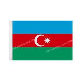 Azerbaijan Flags National Polyester Banner Flying 90*150cm 3*5ft Flag All Over The World Worldwide Outdoor can be Customized