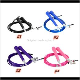 jumping cord Canada - Steel Wire Skip Cord Speed Fitness Aerobic Jumping Exercise Equipment Adjustable Boxing Skipping Sport Zza1128 1 Vp9Mq Ropes K3Nqs