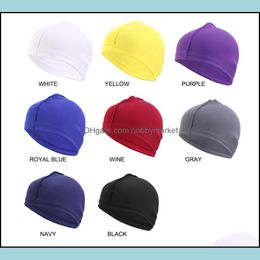 Beanie/Skl Caps Hats & Hats, Scarves Gloves Fashion Aessories Elastic Band Wave For Men Mens Womens Wig Cap 360 540 And 720 Waves Drop Deliv