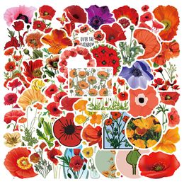 50 PCS Mixed Graffiti skateboard Stickers Cartoon various Flowers bouquet blossom For Car Laptop Fridge Helmet Pad Bicycle Bike Motorcycle PS4 book Guitar Pvc Decal