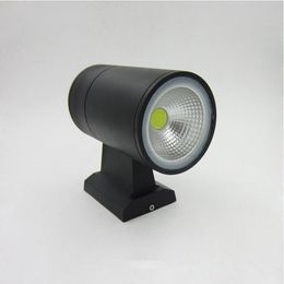 10pcs/lot LED Outdoor Wall Sconce 6W Lamps Waterproof Modern Light COB Mounted Lamp Garden Porch