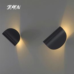 Wall Lamps Modern Minimalist Bedside Lamp Can Rotate Led Creative Aisle Living Room Bedroom Indoor Decor