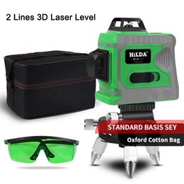 Self Levelling Laser Level Construction Tools Green Line 360 Degree Nivel Lasering Autonivelante Niveaux Lasers 4d Levelings Lazer
