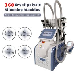 360 Degree Multifunctional Cryolipolysis Fat Freezing Slimming Portable Machine Lipo Laser Diode Cellulite Removal Device