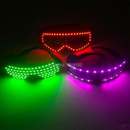 Costume Accessories Fashion Polarised Fishing Sunglasses Party Flashing LED Glasses Glow in Dark Camping Hiking Riding Eyewear Sport Night L