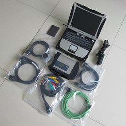 Diagnostic Tool MB Star C4 With Laptop Toughbook CF19 For Rotate Diagnosis PC Installed Well Latest xentry 09.2023v