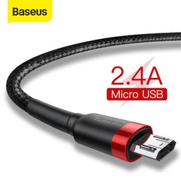Cell Phone ChargersMicro USB Cable 2.4A Fast Charging for Samsung J7 Redmi Note 5 Pro Android Mobile Phone USB Micro Cable Charger Data