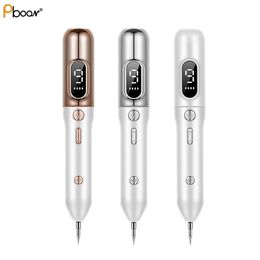 Plasma Pen LCD 9 Levels Tattoo Laser Remover Skin Care Beauty Device Tag Black Dot Wart Spot Dark Mole Removal Drop 26