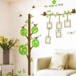 ing tree background picture the bedroom decorates The third generation of removable wall stickers 210420