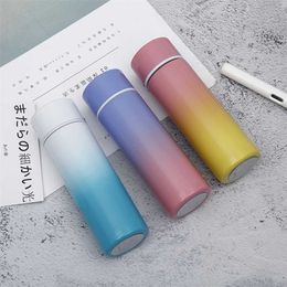 150ml Mini Cute Coffee Vacuum Flasks Thermos Small Capacity Portable Stainless Steel Travel Drink Water Bottle Thermoses 211109