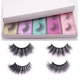 10 Styles Fluffy False Eyelashes Multilayer Lashes Extension Soft Faux 3D Mink Eyelash Cruelty Free Fake Eye Lash Makeup