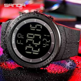 Shockproof Men's Sports Watch Military Multifunction Digital Watches Waterproof Clock SANDA Top Brand Luxucy relogio masculino X0524