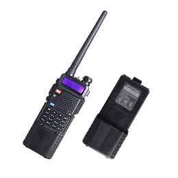 Walkie Talkie 1Pz Baofeng Uv-5r Ham Radio 3800mAh Battery Dual Band 136-174 Mhz E 400-520 Uv5r Del Palmare 2 Way