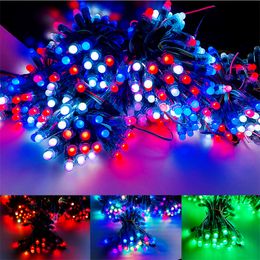 1000pcs DC 5V 12V WS2811 IC RGB LED Module String Light 12mm Full Colour IP68 Outdoor Waterproof Advertisement LEDs Pixel Lights D0.5