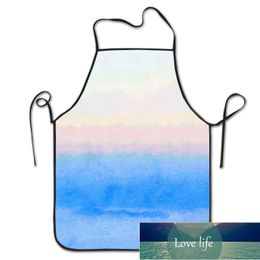 Watercolour of Romantic Scene Cooking Kitchen Baking Gardening Haircut Cute Apron Funny Bib Aprons for Women Men Chef Factory price expert design Quality Latest