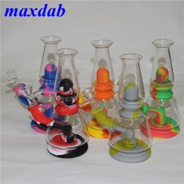 silicone smoking pipe Shisha hookah silicon bong water pipes portable hookahs unbreakable dab oil rig factory price