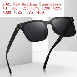 Sunglasses Square Reading Glasses Men Women Look Near Presbyopia Readers Vintage Magnification Diopter 1 1.25 1.5 1.75 2 NX