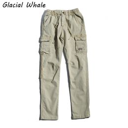 GlacialWhale Mens Cargo Pants Men Joggers Male Hip Hop Japanese Streetwear Vintage Trousers Jogging Khaki Pants For Men 211201