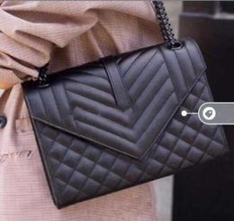Women Jumbo 31CM X Large Shape Flap Chain Shoulder Bags Handbag Clutch Messenger Bag Crossbody Purse Shopping Tote 001