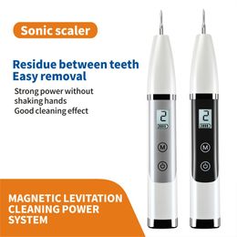5 Modes LCD Display Portable Ultrasonic Electric Dental Scaler USB Whitening Tooth Calculus Remover Oral Smoke Stains Cleaner