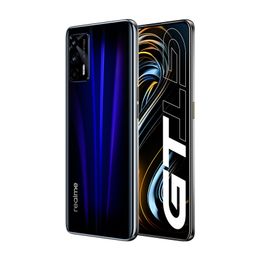 Original Realme GT 5G Mobile Phone 8GB RAM 128GB ROM Snapdragon 888 Octa Core 64MP OTG NFC 4500mAh Android 6.43" AMOLED Full Screen Fingerprint ID Face Smart Cell Phone