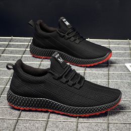 Top Quality 2021 Sport Men Women Running Shoes Triple Black Red Outdoor Breathable Runners Sneakers SIZE 39-44 WY06-20261
