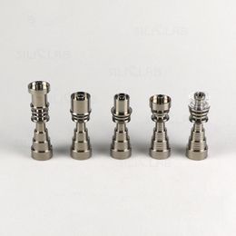 2021 10mm 14mm 19mm Tobacco electric titanium nails Male Female Smoking nail Ti with Carb Cap For glass bong