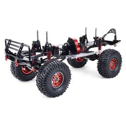 ZD Racing Full Metal Aluminium Carbon 1/10 4WD Crawler Portal Axle Semi-Assembled Frame for AXIAL SCX10 RC Car