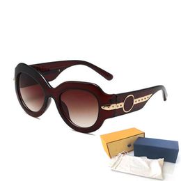 Top Quality Womans Sunglasses Fashion Mens Sun glasses UV Protection men Designer eyeglass Gradient Metal hinge Luxury women spectacles with Original boxs 9392