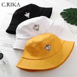 Cloches 2021 Sell Men Women Cute Couple Bucket Hats Japan And Korea Street Style Harajuku Letters Ladies Spring Summer Hat