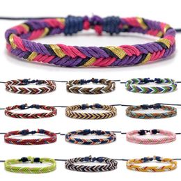 Hand-Woven Apparel Bracelets Accessories Gifts Braided Knot Rope Thread String Cotton Bracelet