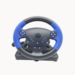 driving wheel NZ - Game Controllers & Joysticks Racing Game Steering Wheel Gamepad 180 Degree For PS2 For PS3 PS4 for PC Dual-Motor Feedback Force Simulation Driving Car