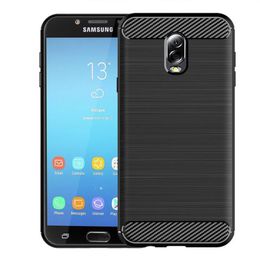 Samsung Galaxy J7 Plus Mobile Phone Case Is Suitable For Stylish And Simple Samsung Galaxy J7 Plus Mobile Phone Protective Cover Brushed Soft Shell