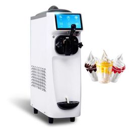 Fully Automatic Soft Serve Ice Cream Markers Machine Stainless Steel Commercial Vending